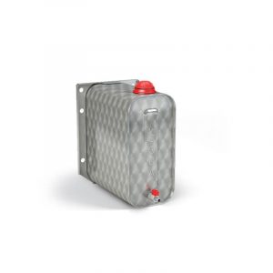 TANICA INOX FIORETTATO 25LT.TRATT