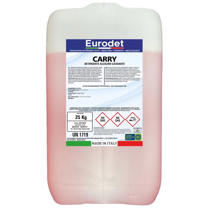 022A CARRY DETERGENTE DELICATO TANICA 25KG
